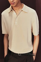 Regular-Fit Fine-Knit Polo Shirt