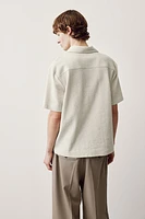 Regular Fit Ribbed Shirt
