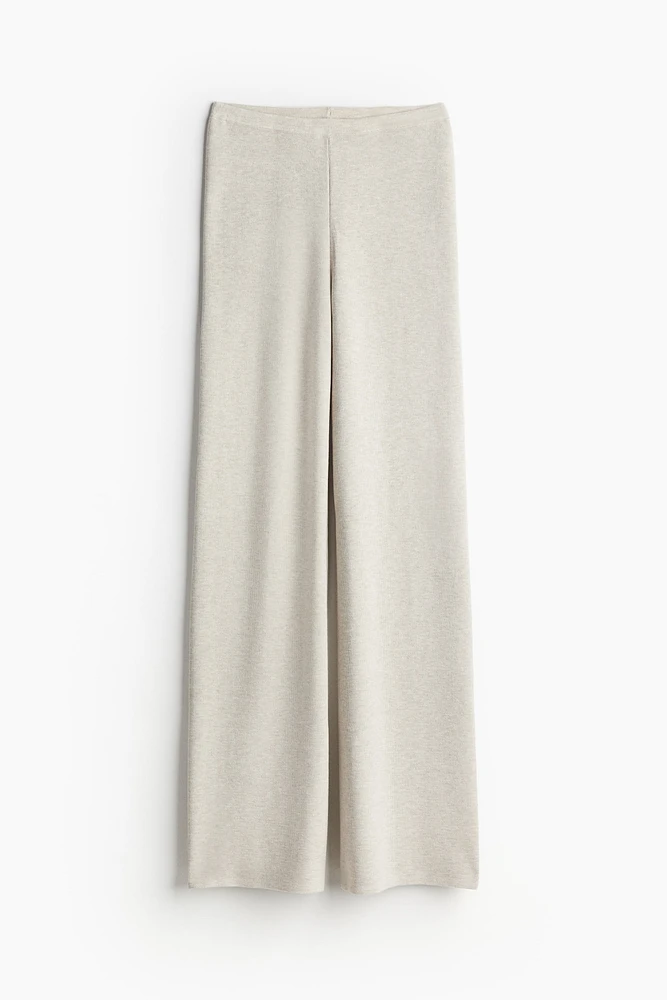 Pantalon en maille fine