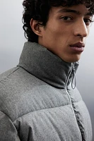 Loose Fit Water-Repellent Puffer Jacket