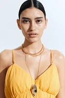 Crinkled Strappy Dress
