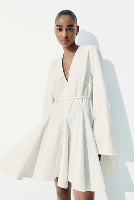 Robe avec jupe évasée