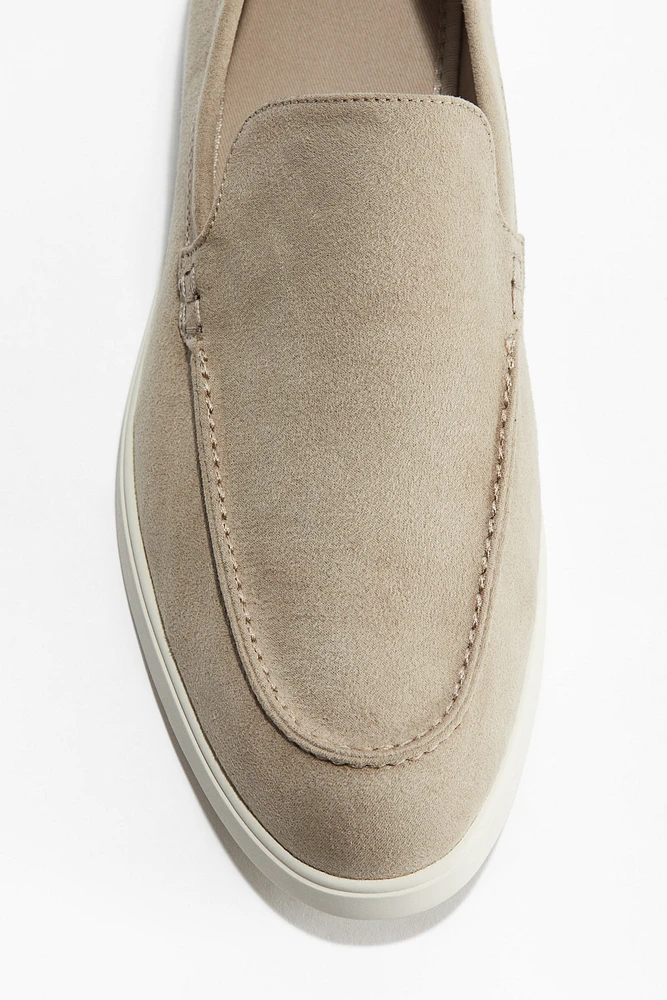 Moccasin-Seam Loafers