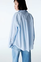 MAMA Before & After Poplin Shirt