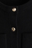 Pocket-Front Knit Dress