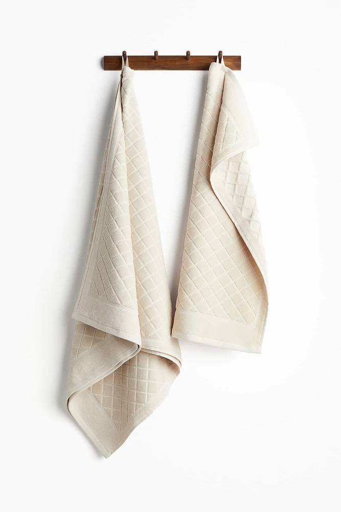 Serviette de bain en velours
