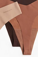 3-Pack Sports Thong Briefs with DryMove™