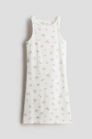 Ribbed Cotton Dress