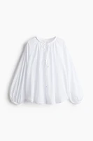 Blouse with Tie Detail