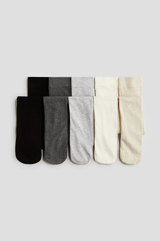 Collants, lot de 5 paires