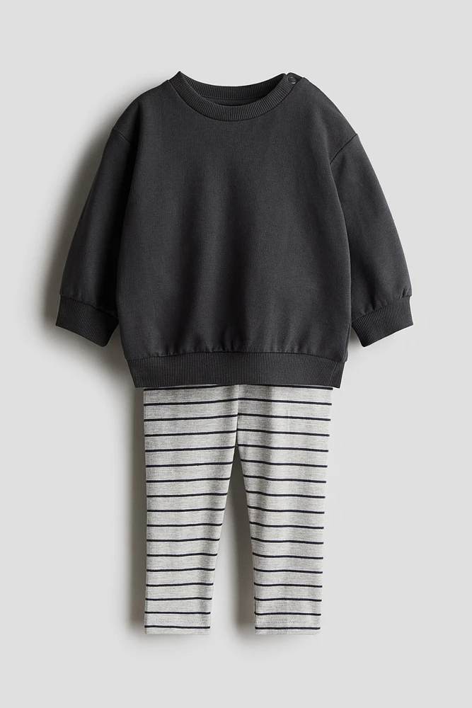 2-piece Sweatshirt and Leggings Set