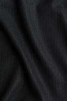 Ribbed One-Shoulder Top