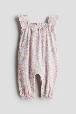 Printed Cotton Romper Suit