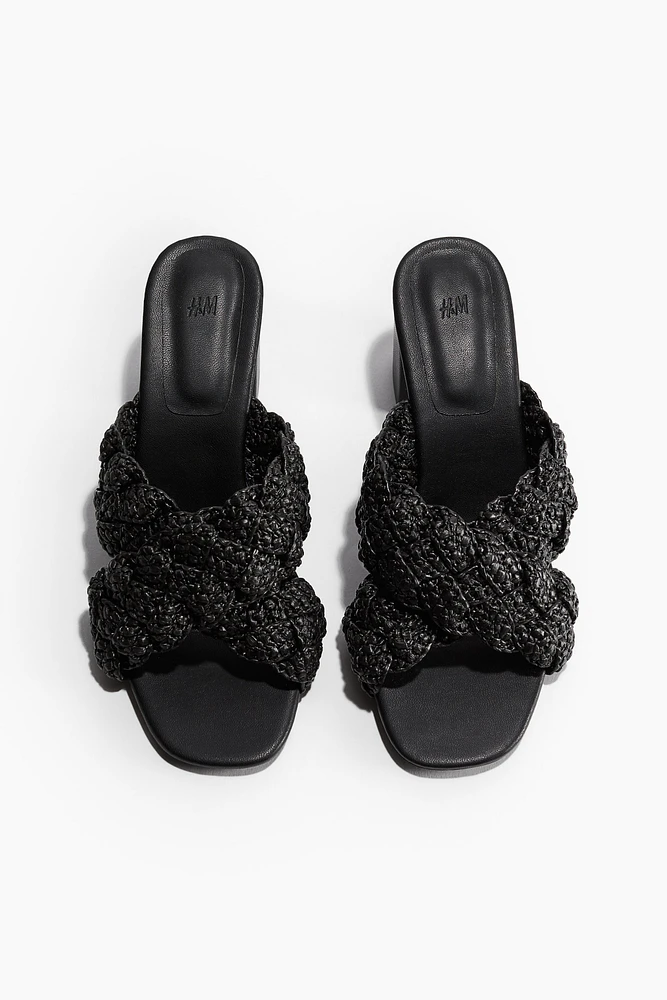 Sandales à talon