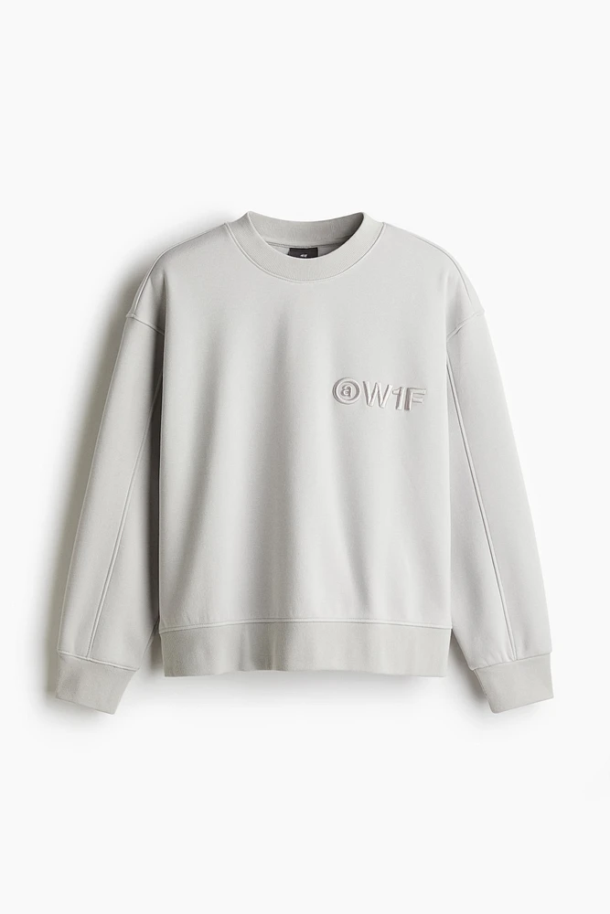 Embroidered Sweatshirt