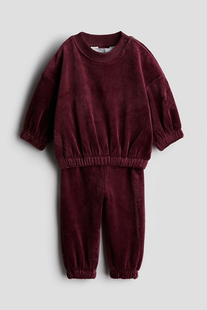 2-piece Velvet Set