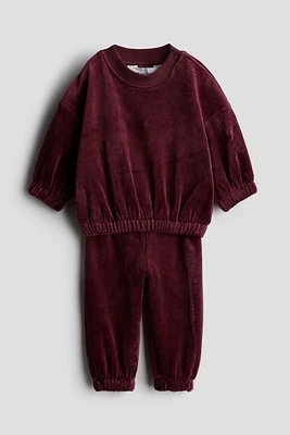 Ensemble 2 pièces en velours