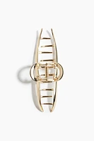 Metal hair claw