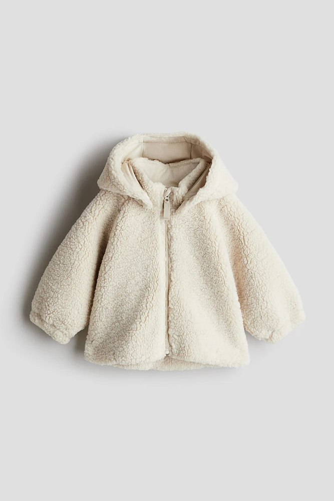Hooded Pile Jacket