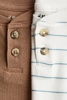 2-Pack Henley T-Shirts