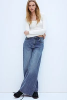 Sweetheart-Neckline Top