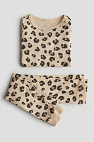 Snug Fit printed cotton pyjamas