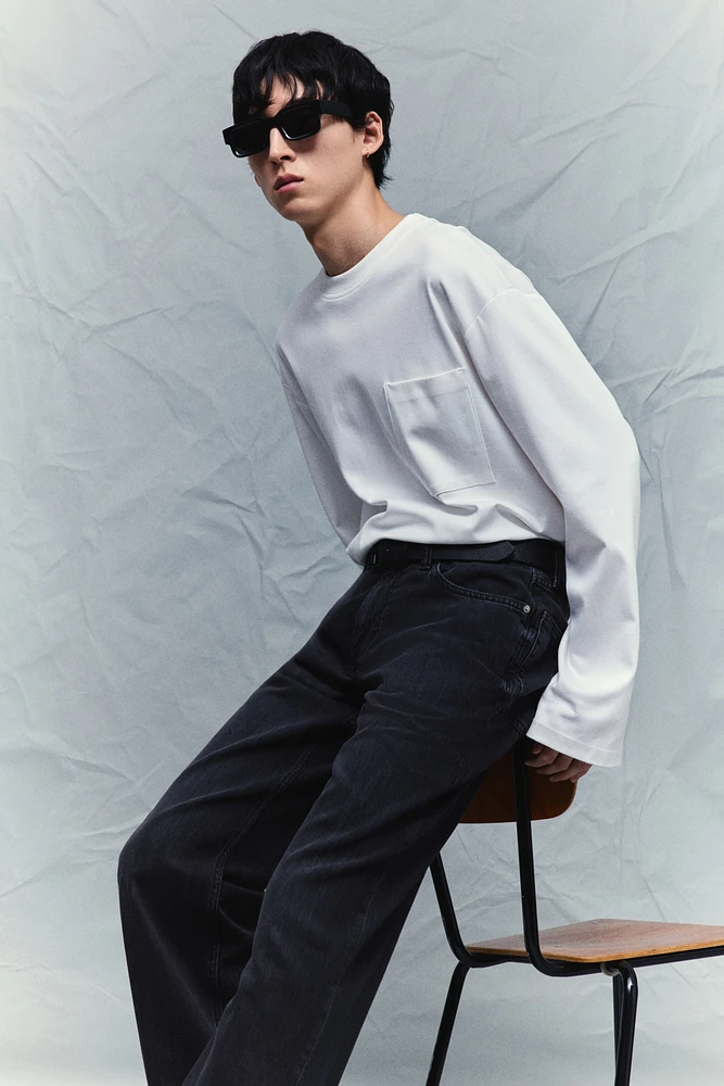 Straight Loose Lightweight Jeans