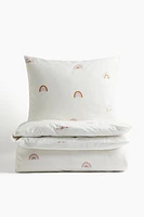Patterned Twin Duvet Cover Set