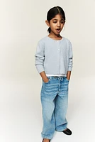 Bouclé-Knit Cardigan