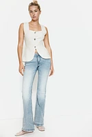 Textured Jersey Vest