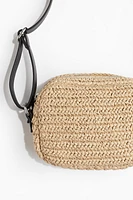 Straw Crossbody Bag