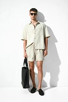Patterned Swim Shorts