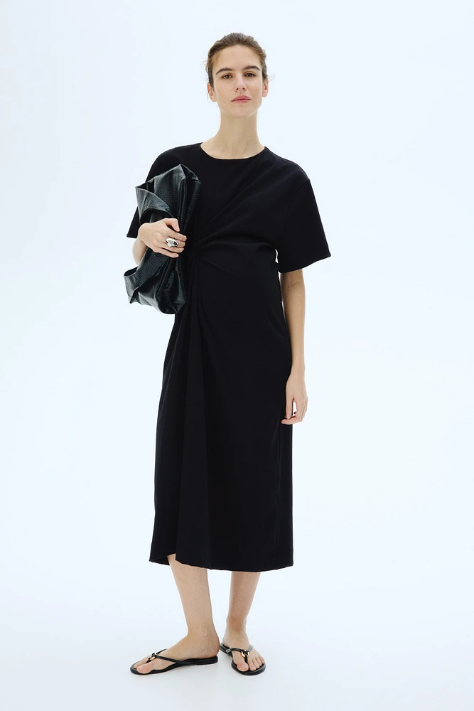 MAMA Knot-Detail Dress