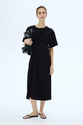 MAMA Knot-Detail Dress