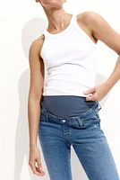 MAMA Slim Flared Jeans