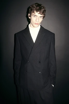 Veste Coupe Classique à fermeture croisée