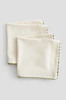 2-Pack Scalloped-Edge Napkins