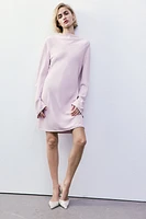 Cowl-Back Dress