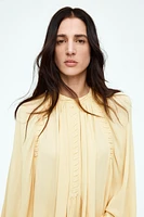 Oversized Chiffon Blouse