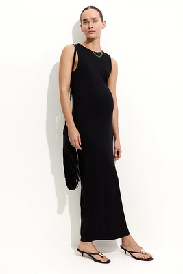 MAMA Ribbed Viscose Dress