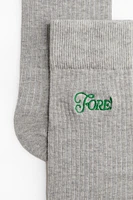 Ribbed Socks