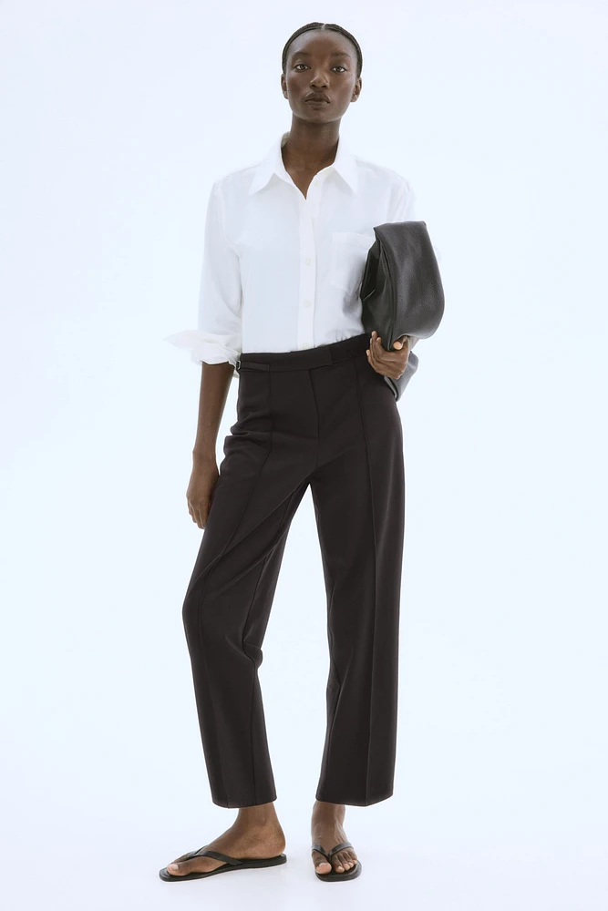 Strap-Detail Pants