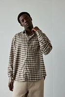 Loose Fit Flannel Shirt