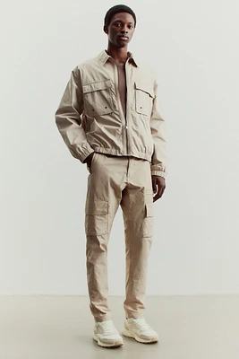 Regular-Fit Twill Cargo Pants