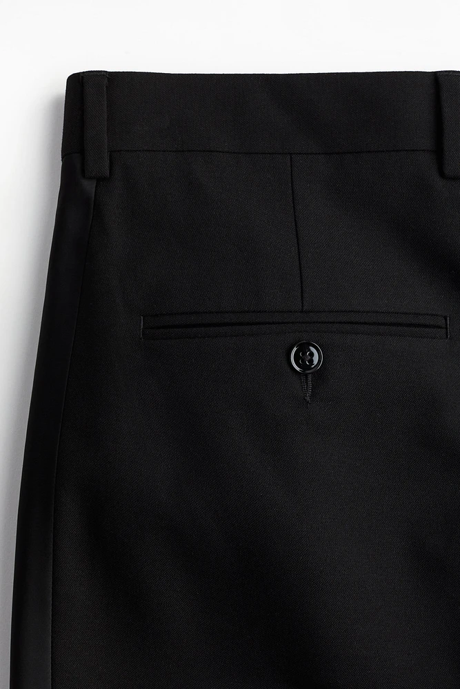 Pantalon de smoking près du corps
