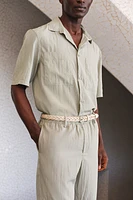 Relaxed-Fit Lyocell-Blend Pants