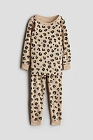 Snug Fit printed cotton pyjamas