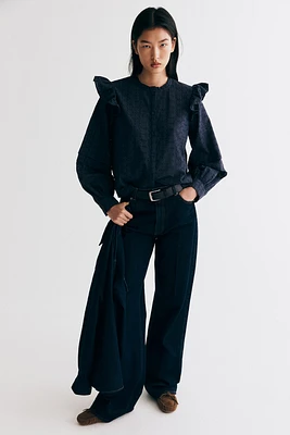 Eyelet Embroidered Blouse