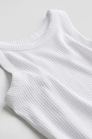 Ribbed Jersey Dress