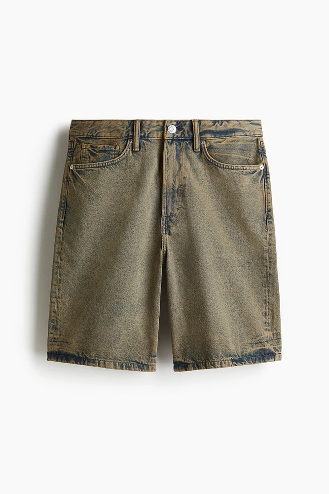 Relaxed Denim Shorts